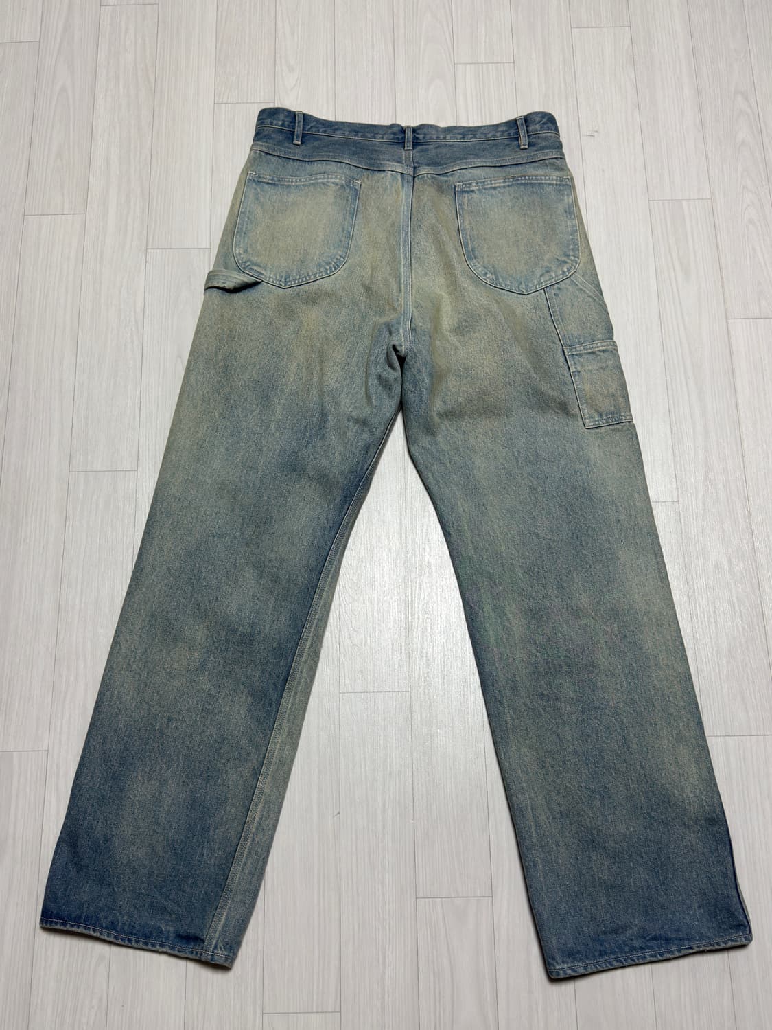 오라리 AURALEE 24AW 셀비지 페인터 데님 팬츠 5사이즈 상품이미지5