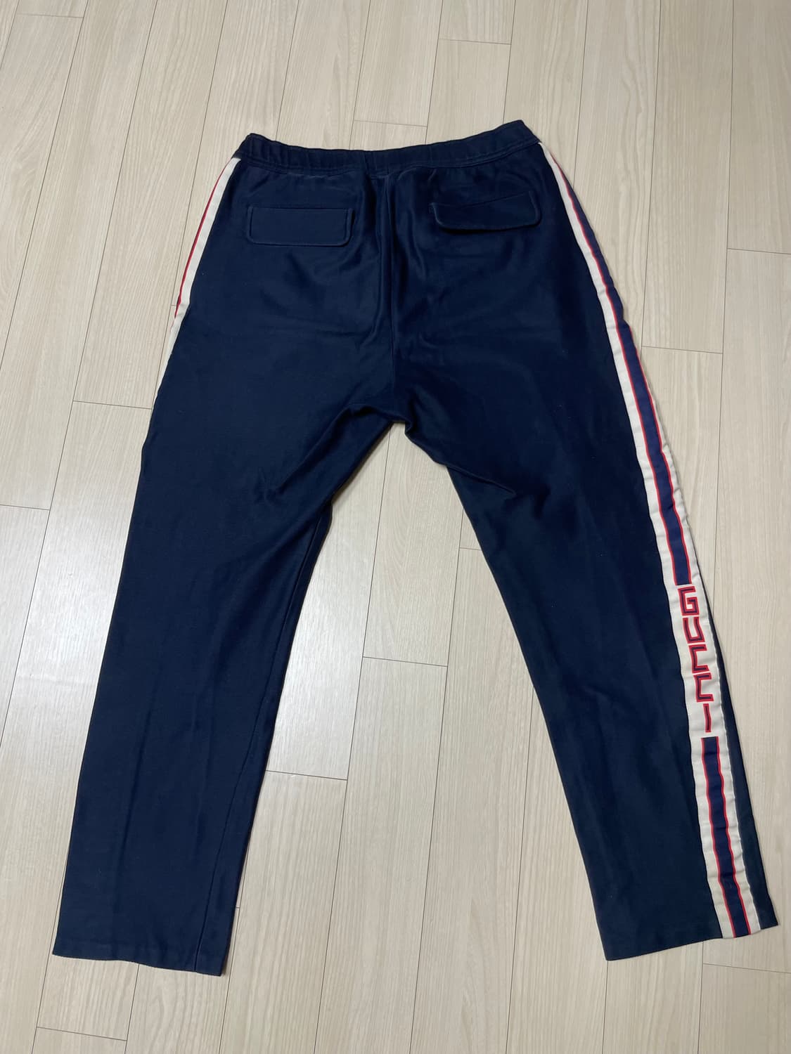 구찌 네이비 트랙 팬츠 46 상품이미지3