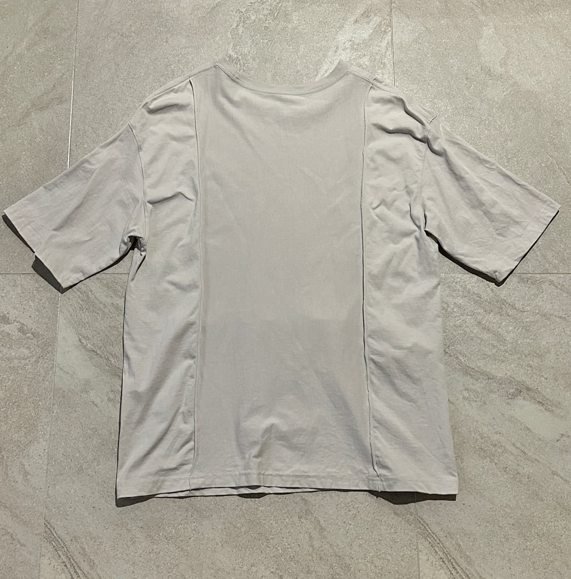 유스 반팔 티셔츠 그레이 L 상품이미지5