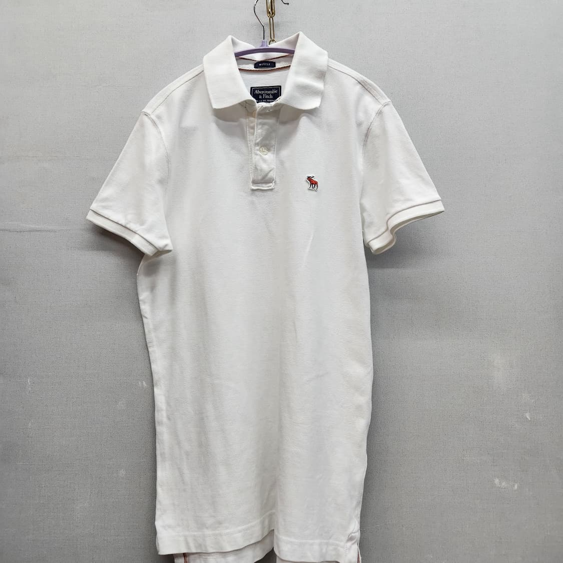 아베크롬비 로고자수 반팔카라 S(S) 상품이미지1