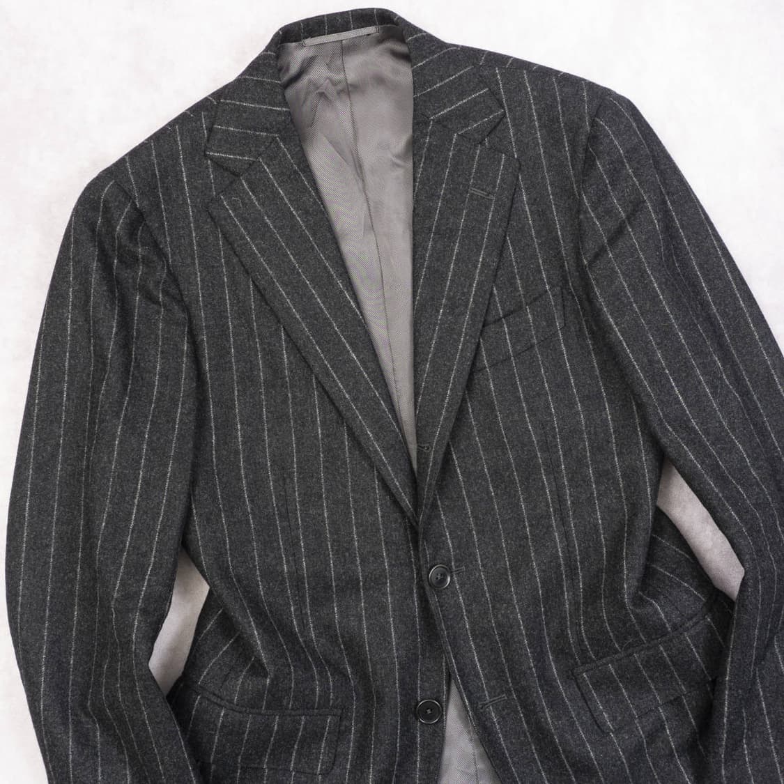Beams F / 울 플란넬 스트라이프 자켓 44 상품이미지2