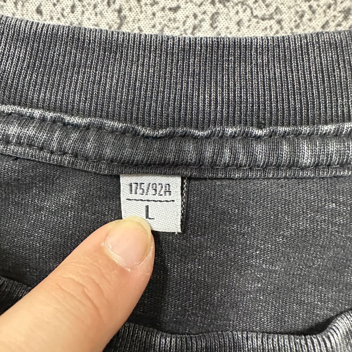 ✨ (만원 빈티지) 골드짐 피그먼트 반팔티  상품이미지3