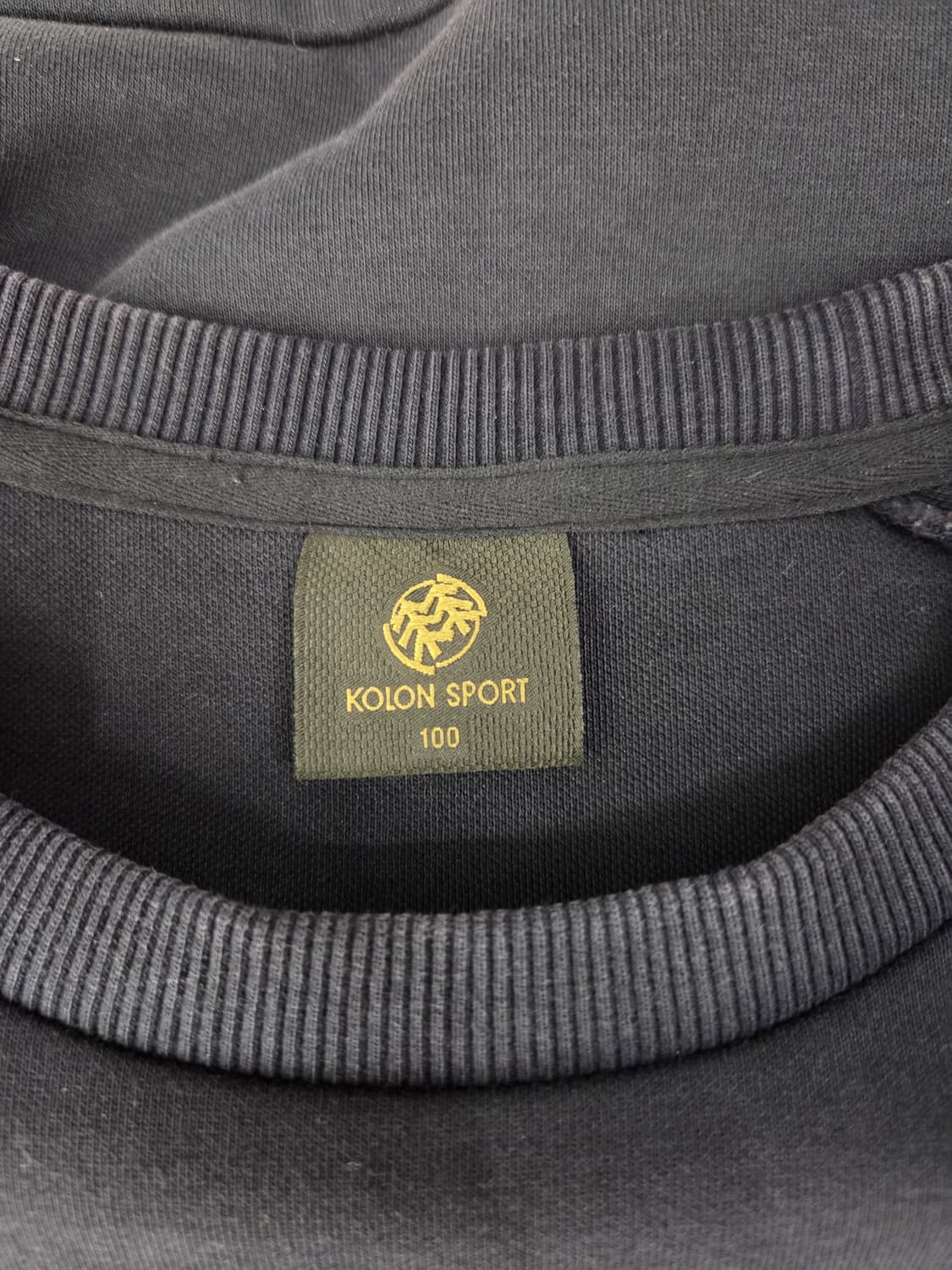 코오롱스포츠 빅로고 맨투맨_100 상품이미지5