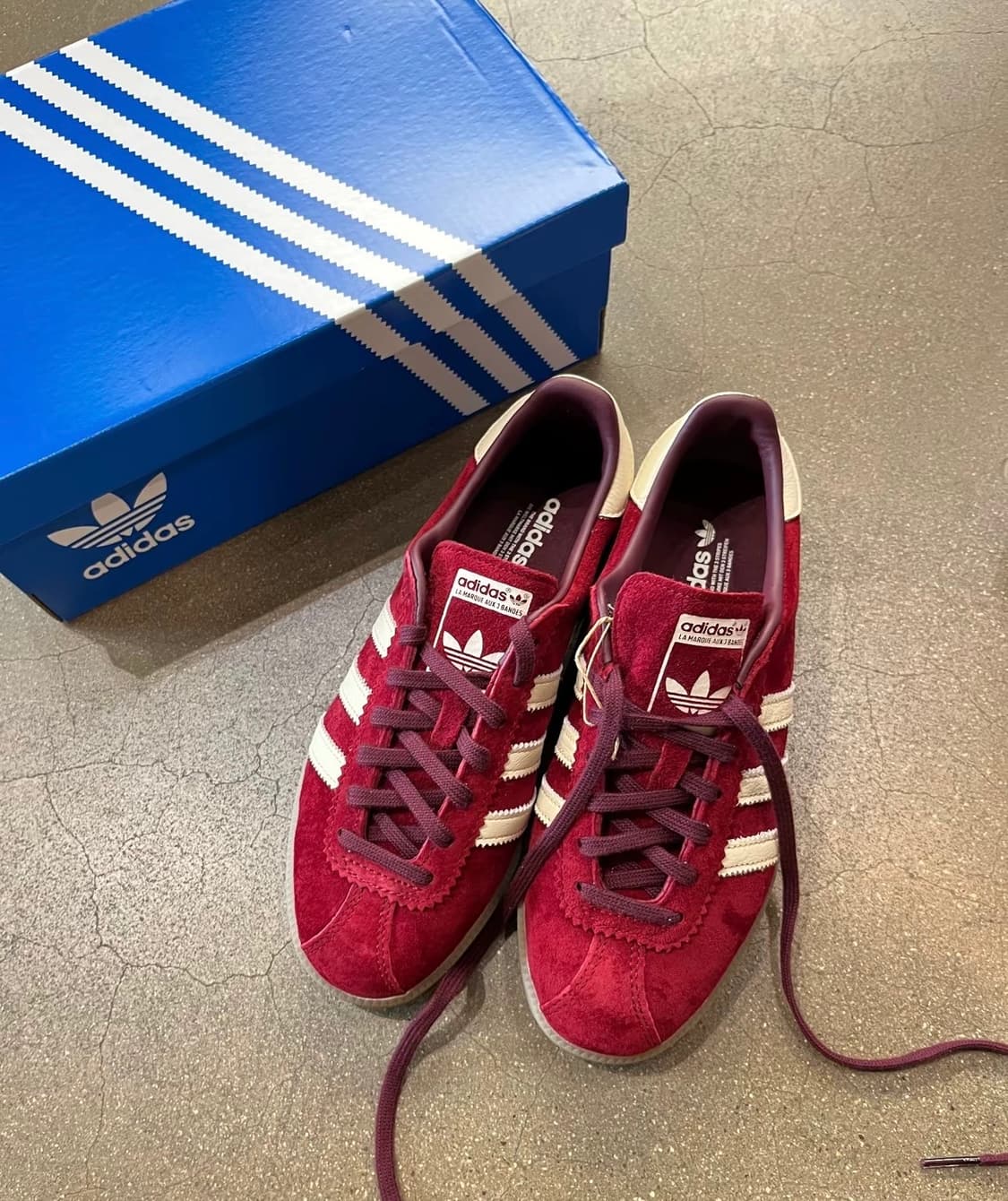 아디다스 버뮤다 컬리지 버건디 상품이미지2