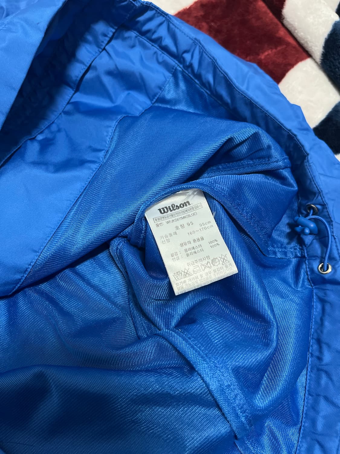 윌슨 바람막이 자켓 95 상품이미지3