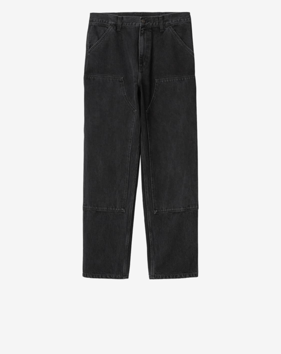 칼하트 WIP 더블니 블랙 데님 36x32 새상품급 상품이미지1