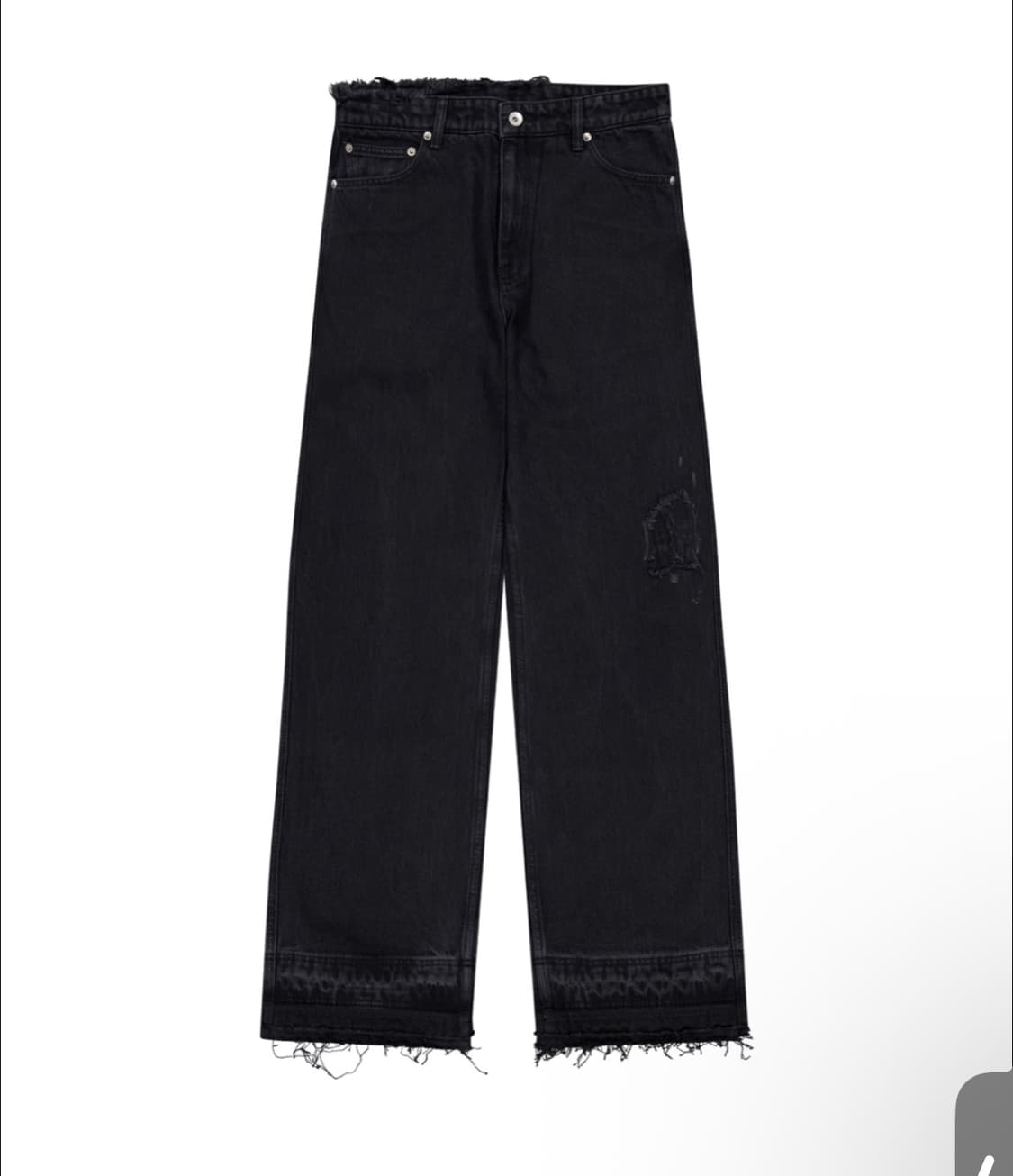 [xl] ep08 데님진 블랙 상품이미지2