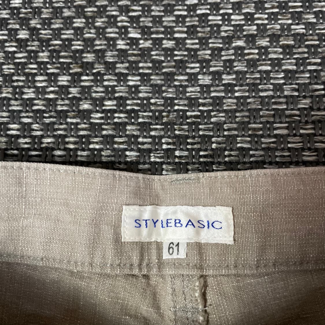 (27) 스타일베이직 베이지 코튼 팬츠 61 상품이미지3