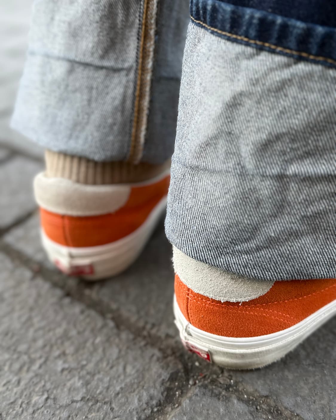 반스 볼트 OG 슬립온 59 LX 레드 오렌지 US8 상품이미지10