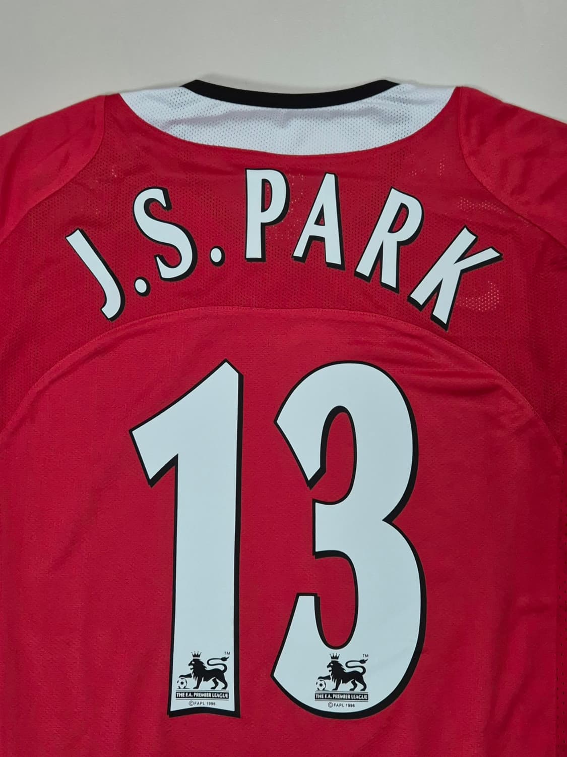 04-06 맨유 데뷔 박지성 긴팔 홈 유니폼 M 상품이미지7