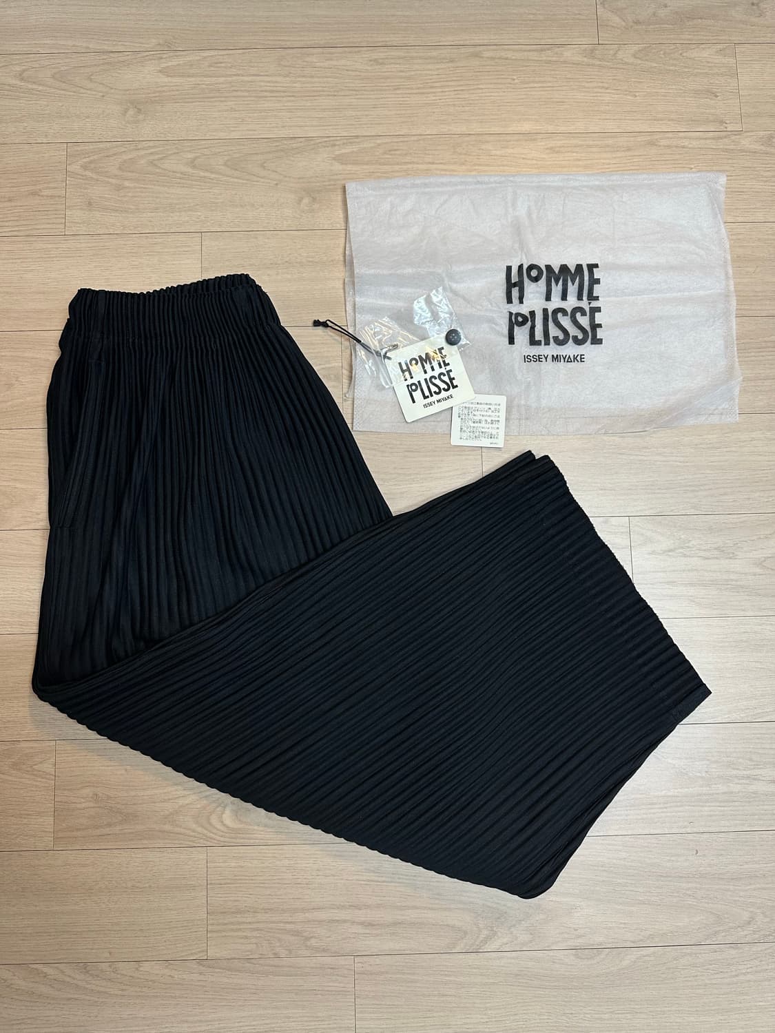 옴므플리세 JF109 블랙 1사이즈 상품이미지1