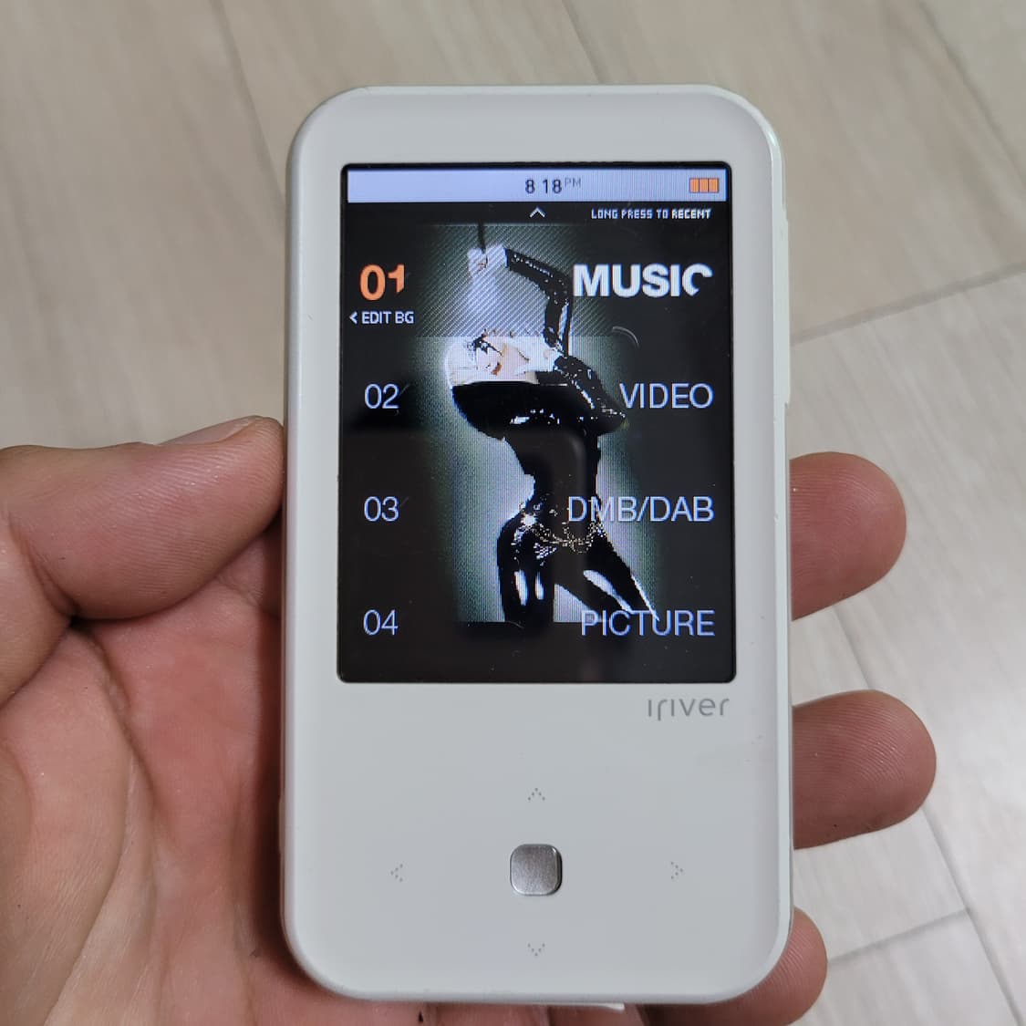 아이리버 S100 dmb 4기가 mp3  상품이미지7