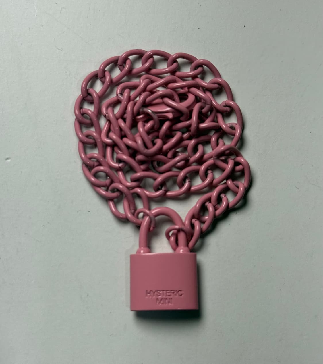 히스테릭 글래머 아카이브 베이비 핑크 초커 목걸이 새상품 풀구성 상품이미지3