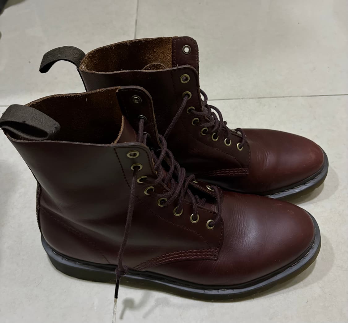 (290) 닥터마틴 1460 버건디 부츠 워커  상품이미지1