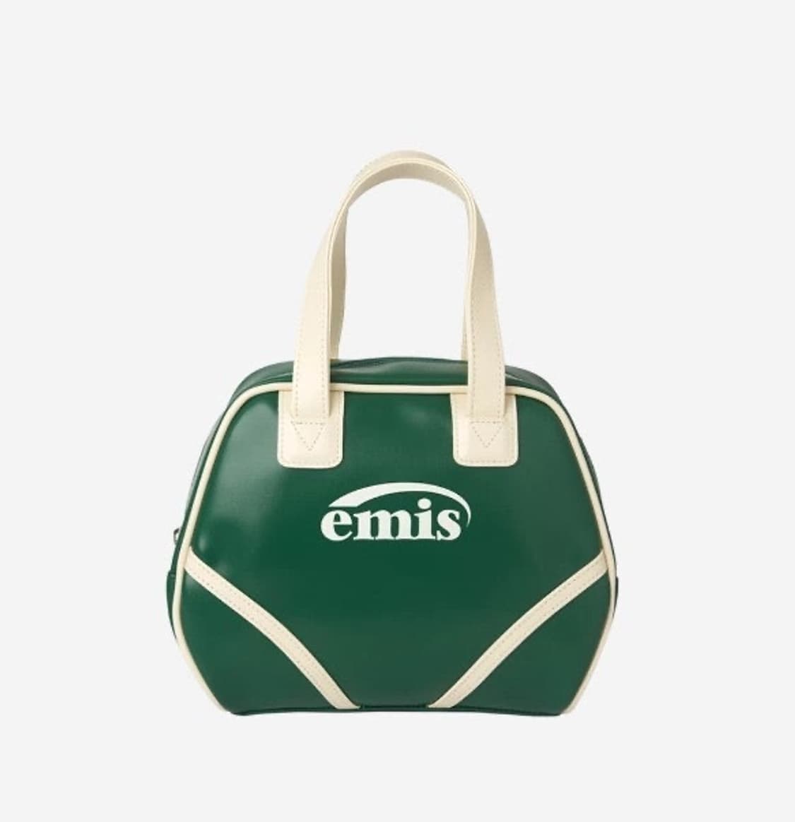 이미스(Emis) 24SS 빈티지 미니 토트백 딥그린 상품이미지1