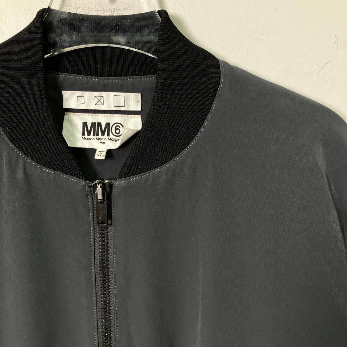 MM6 메종 마르지엘라 그레이 ma-1 봄버 자켓 44 상품이미지4