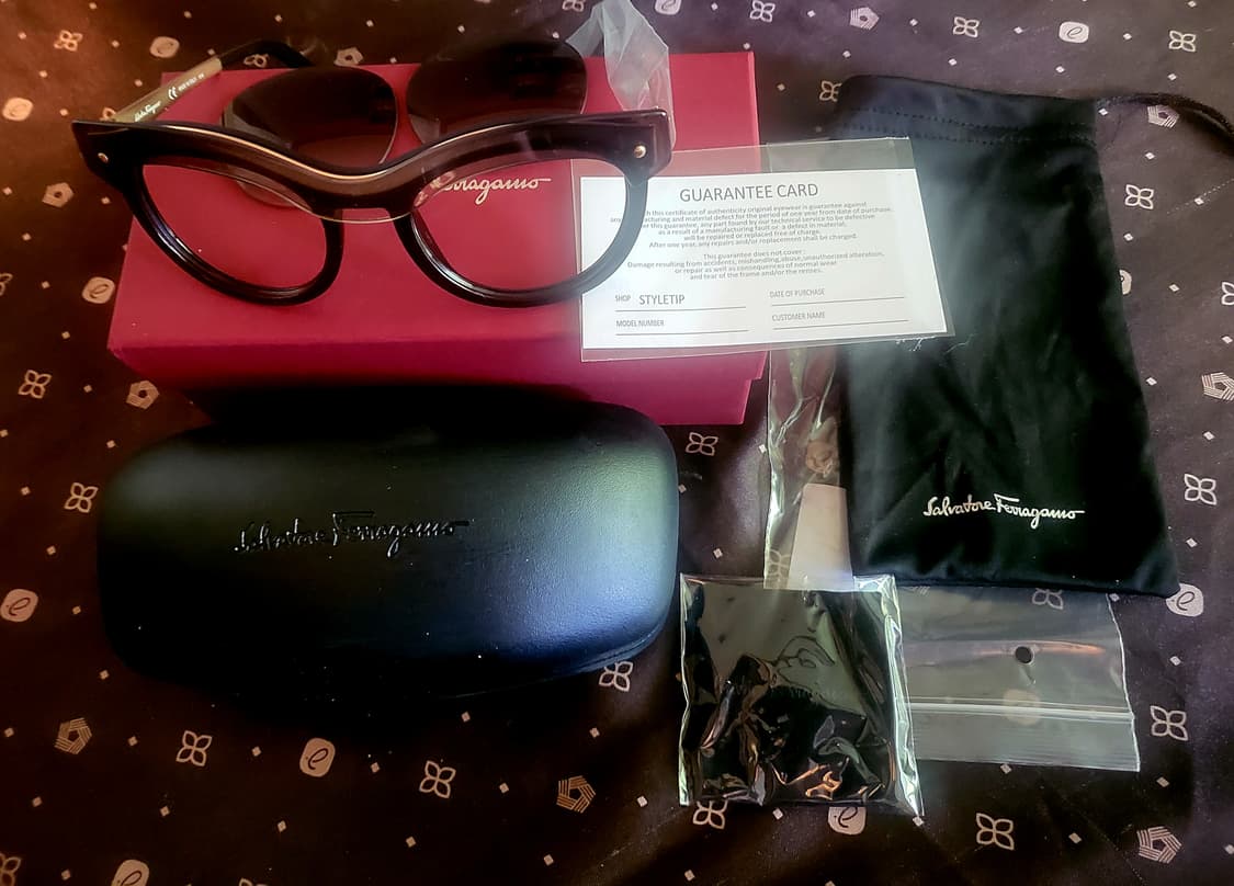 [미사용 새상품] 페라가모 선글라스+ 안경 상품이미지5