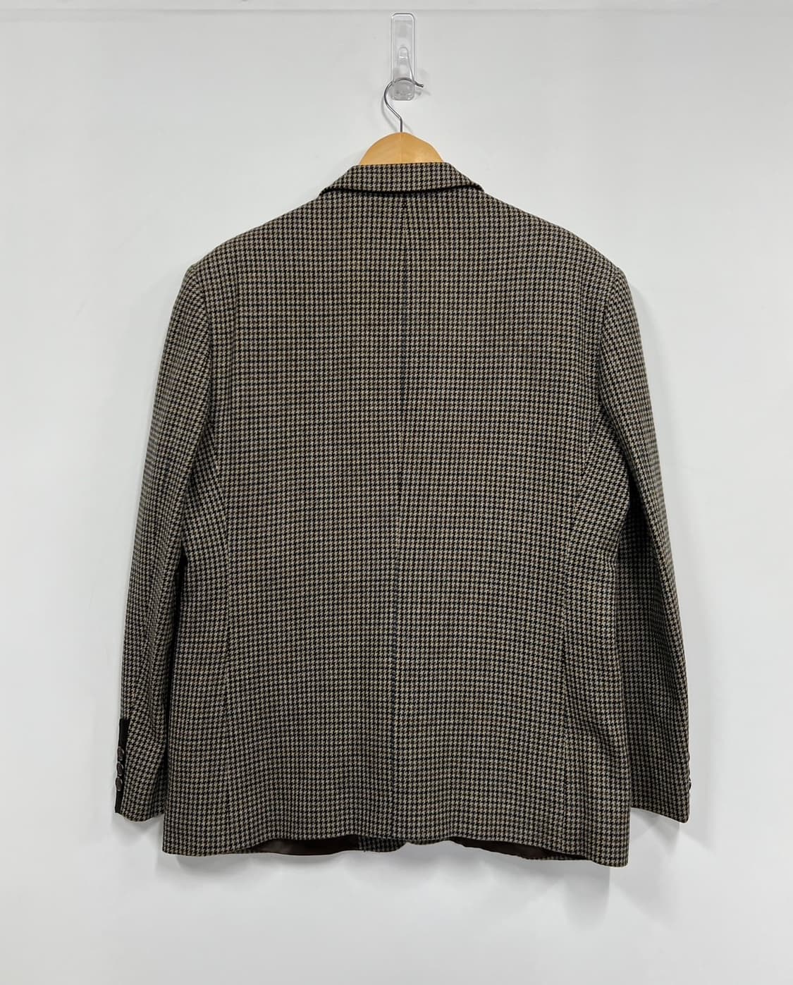 파크랜드 빈티지 하운드투스 체크 캐시미어 블레이저 자켓 상품이미지8