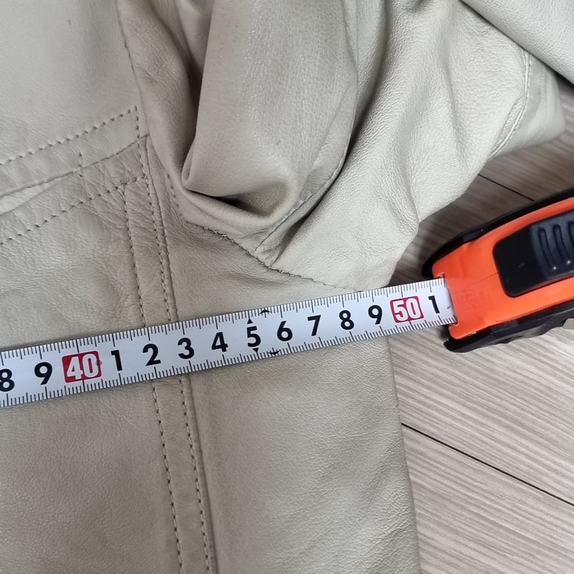 빈티지 엠프리오 아르마니 남성 라이더 양가죽자켓(100) 상품이미지7