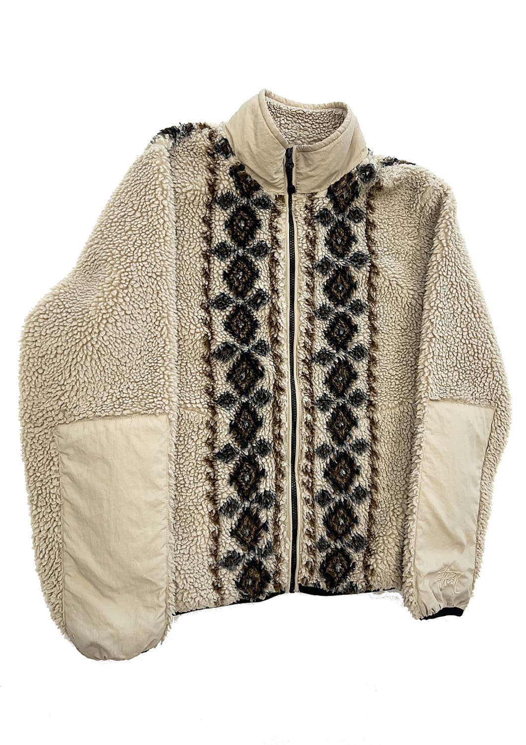 스투시 x 노마티디 후리스 상품이미지2