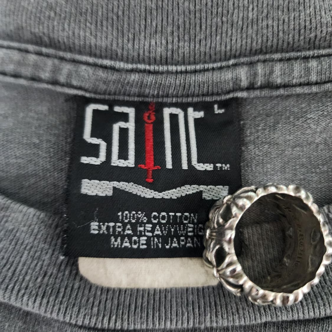 [L] 세인트미카엘 SAINT SNT 서브팝 오마주 티셔츠 상품이미지5