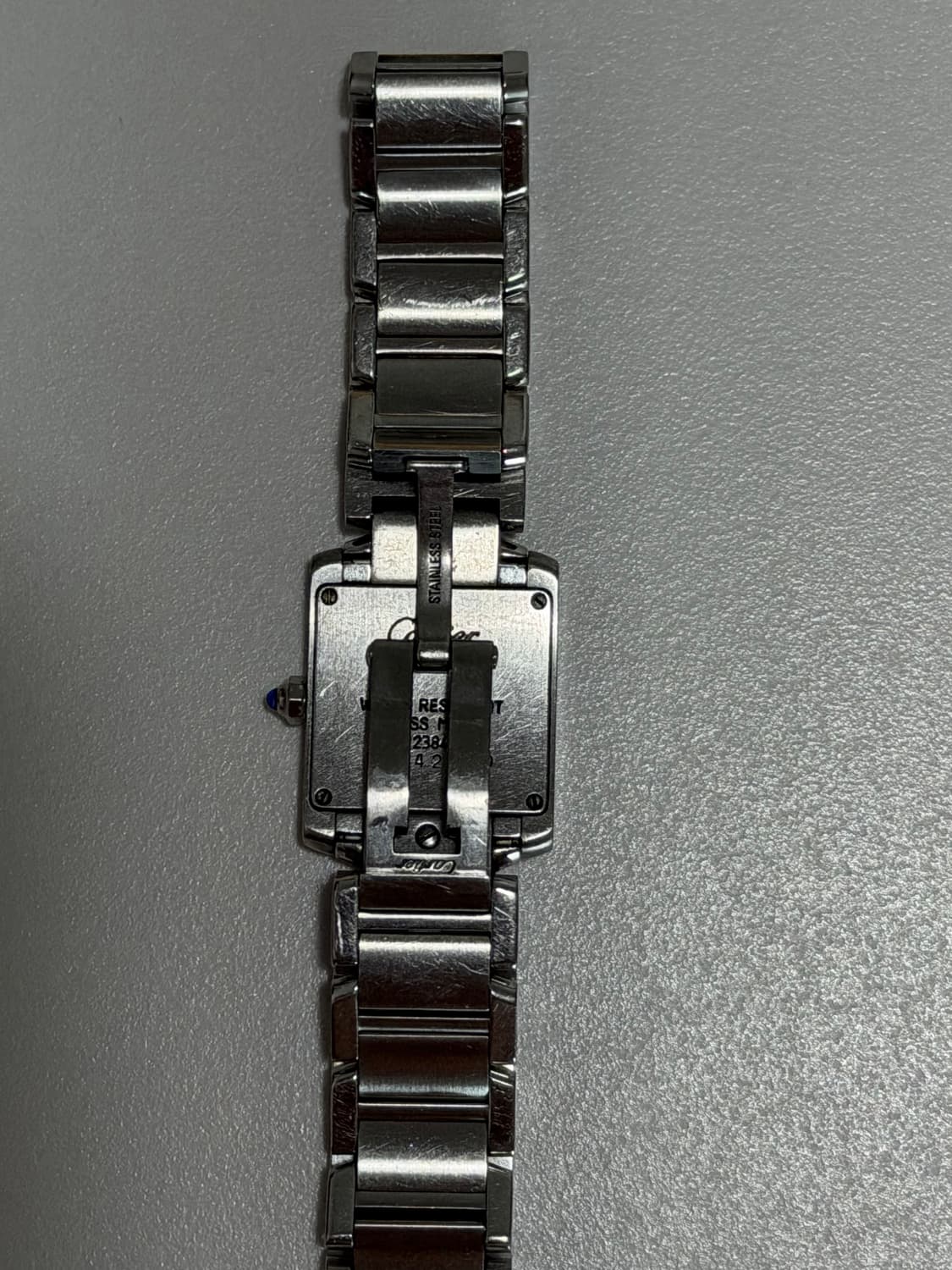 까르띠에 탱크 프랑세즈 스틸 스몰 상품이미지2