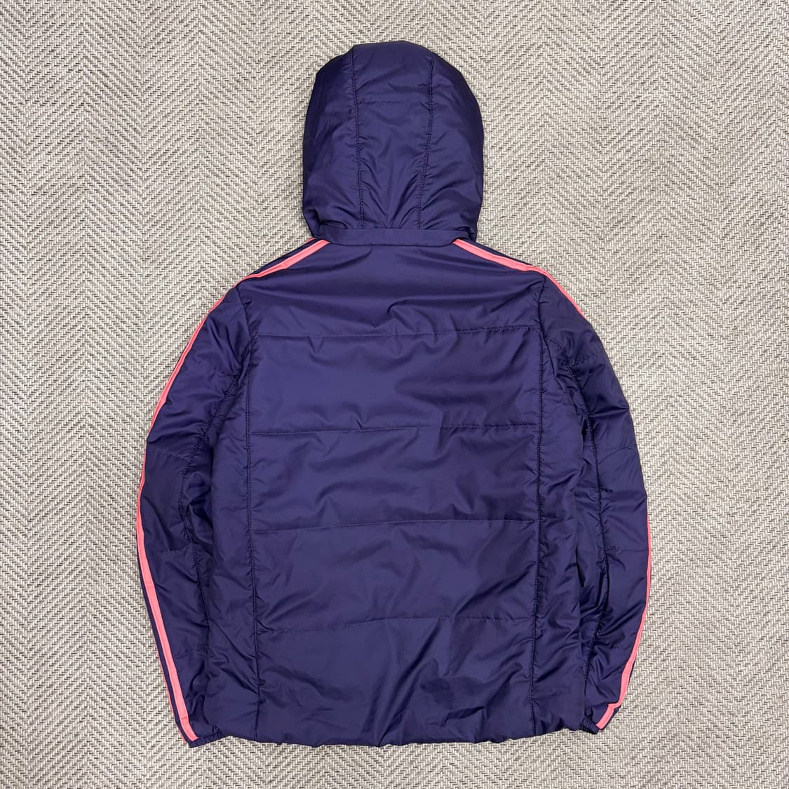 아디다스 네오 퍼플 핑크 후드 패딩 v1071 상품이미지2
