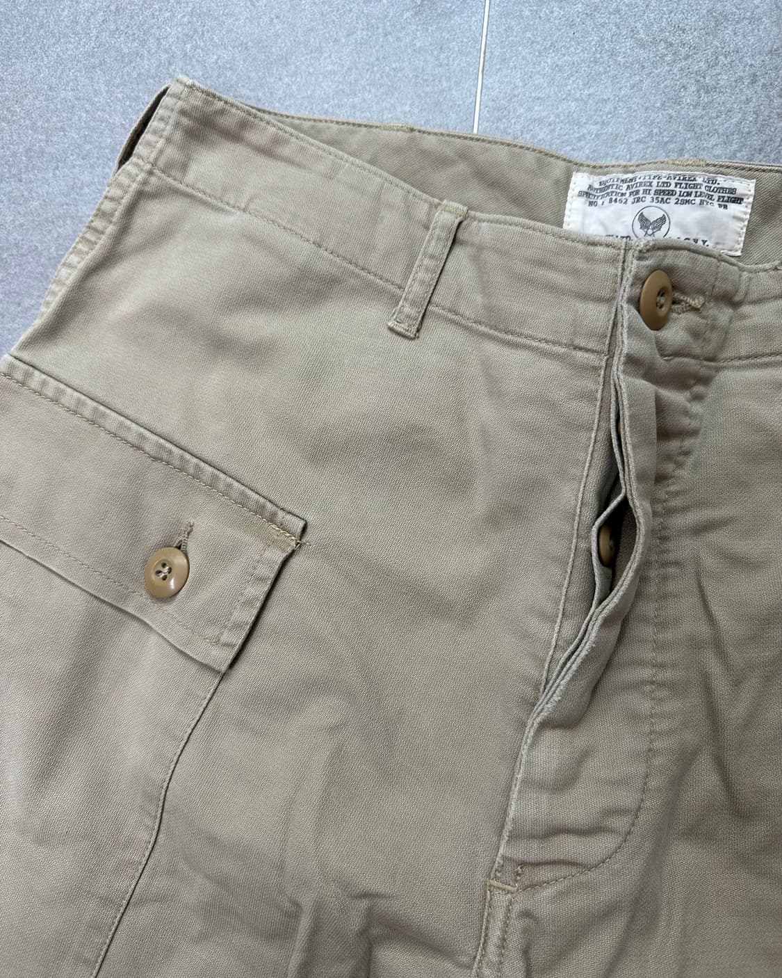 (허단41)AVIREX 몽키 반바지-M2136 상품이미지4