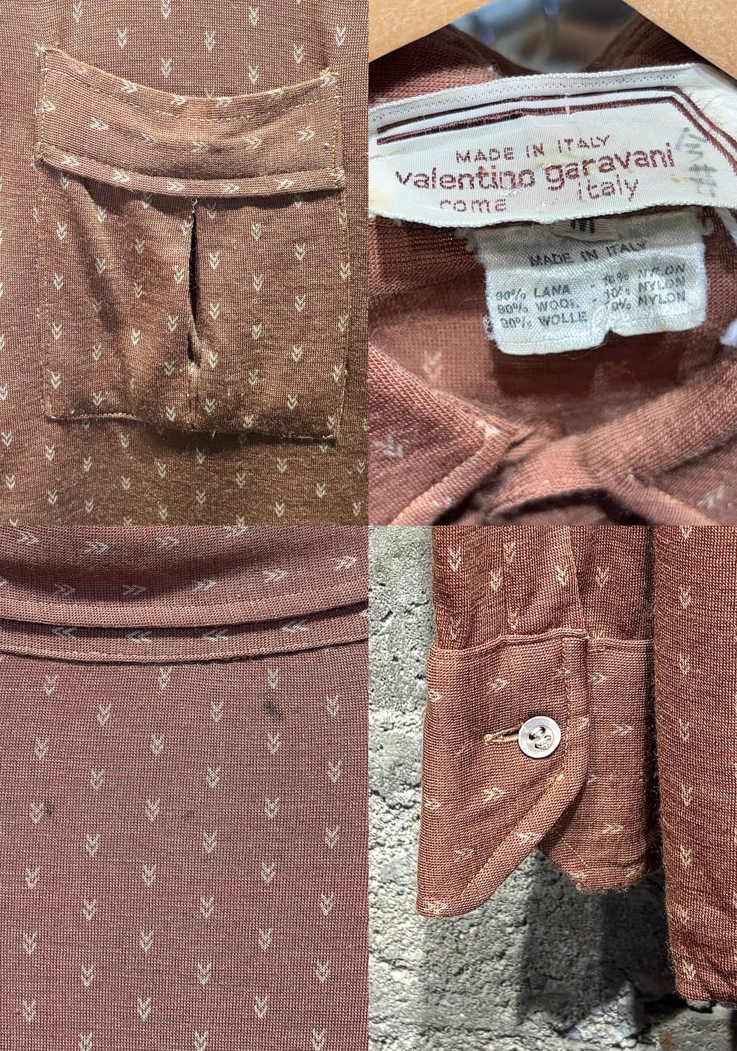 빈티지 발렌티노 가라바니 셔츠 상품이미지3