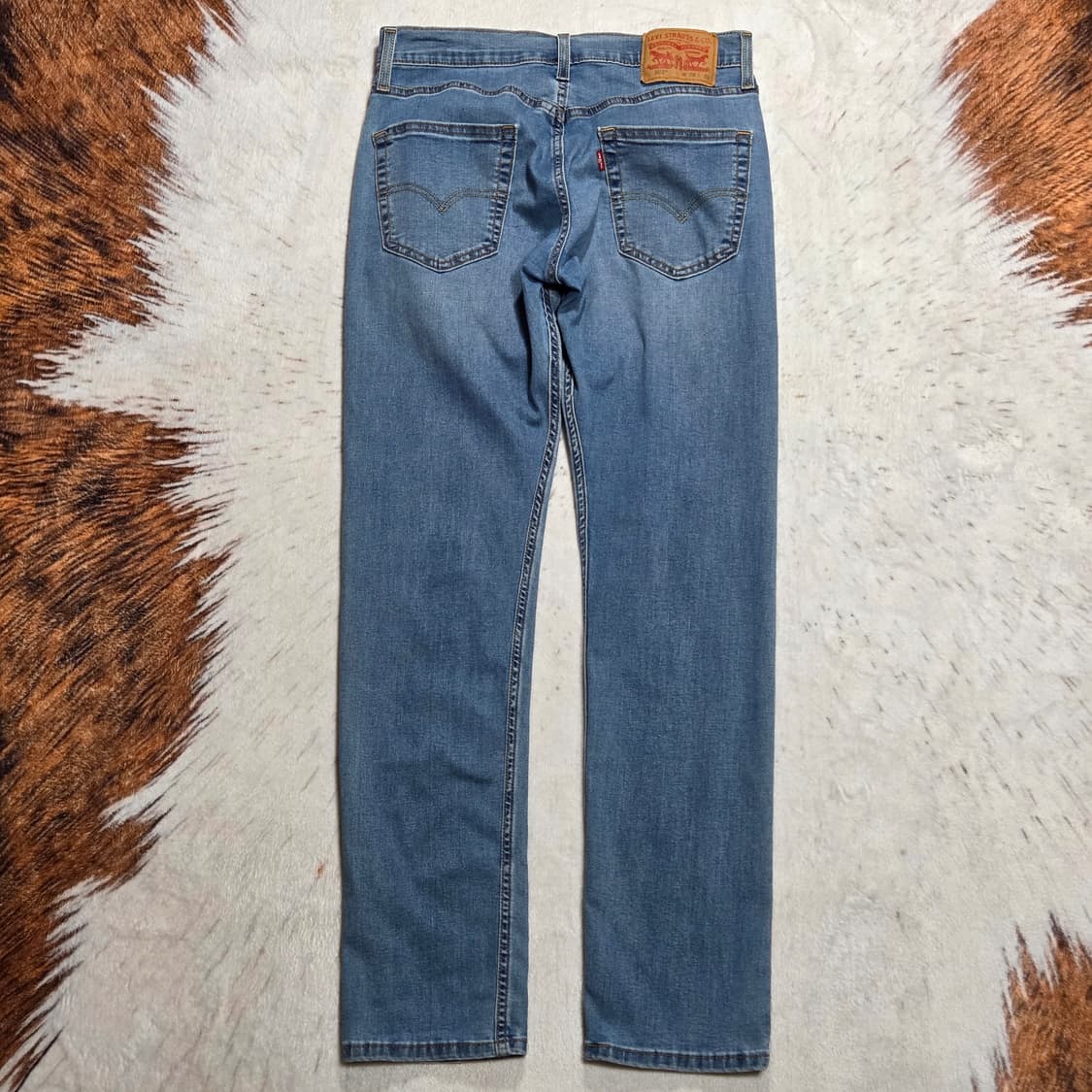 리바이스 502 슬림핏 연청 데님  상품이미지1