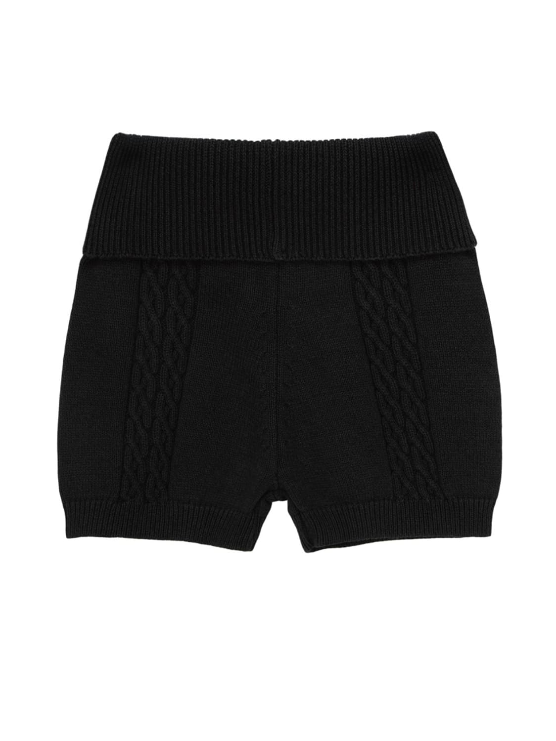 허그유어스킨 케이블 니트 쇼츠 상품이미지1