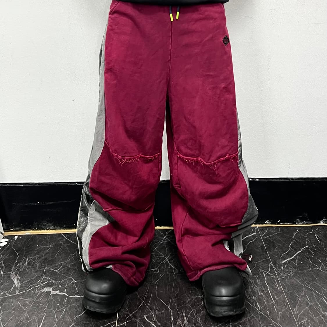 스쿠트 더티 머니 오버사이즈 와이드 스웻 팬츠 상품이미지2