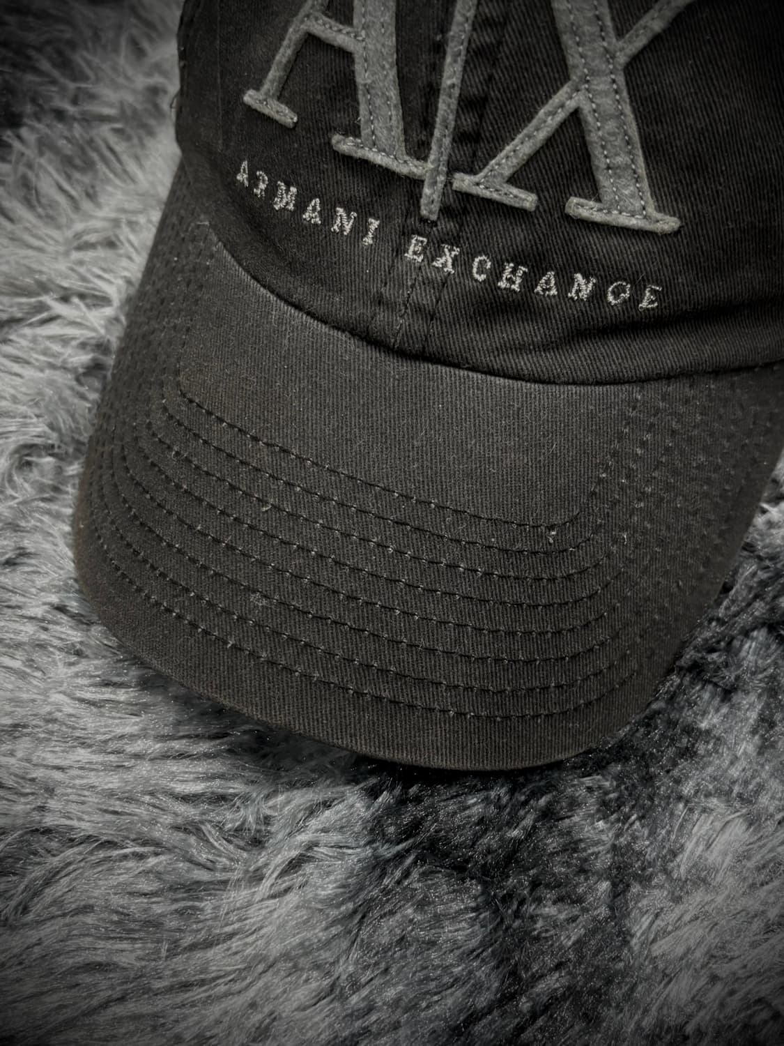 Armani Exchange 워싱 볼캡 상품이미지3