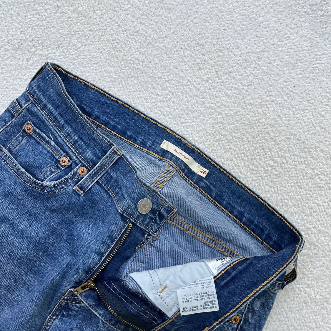 26 리바이스 여성 보이프렌드핏 데님 0330M 상품이미지2