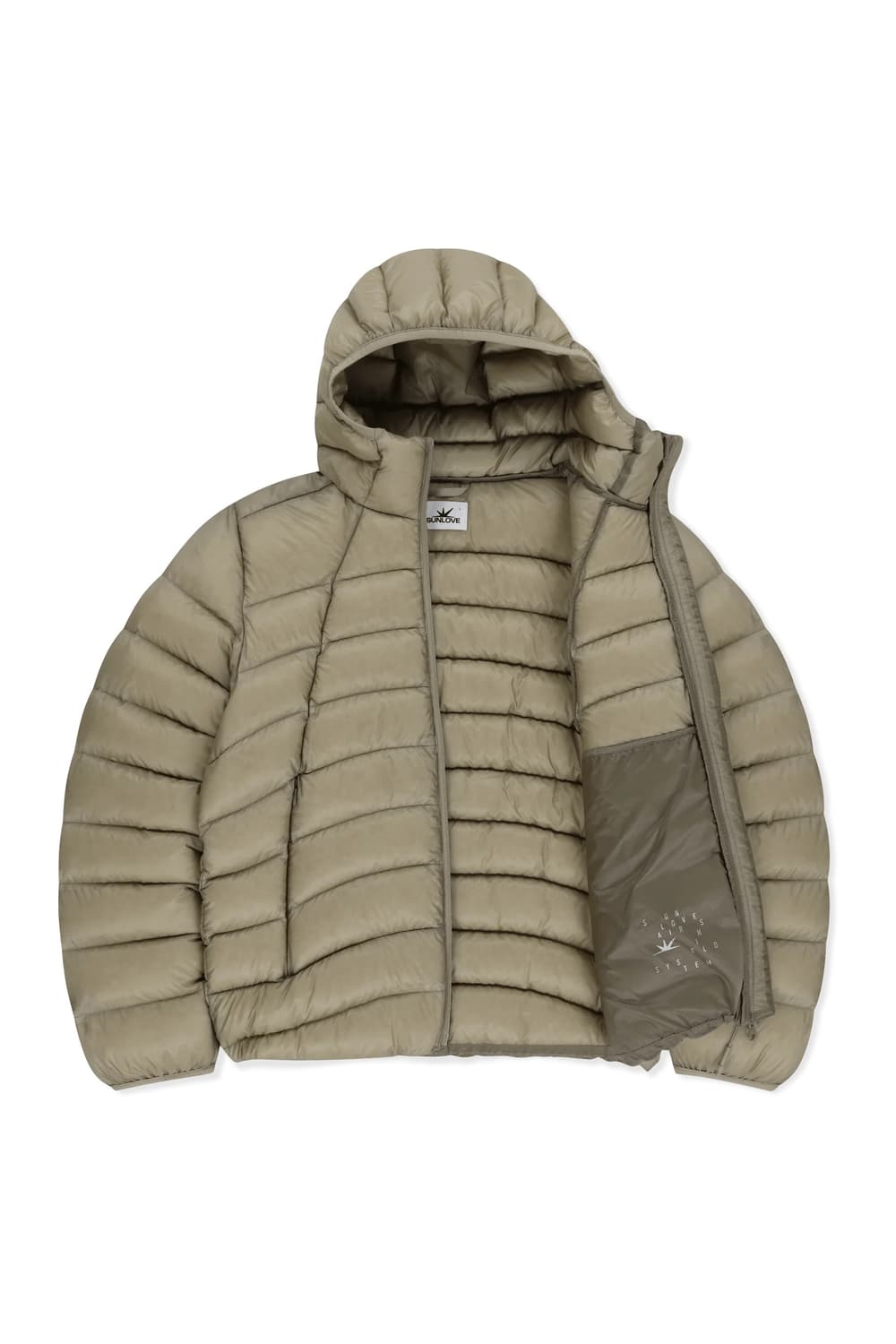  (새상품) 썬러브 - Hooded Fly Light Down Jacke 상품이미지1
