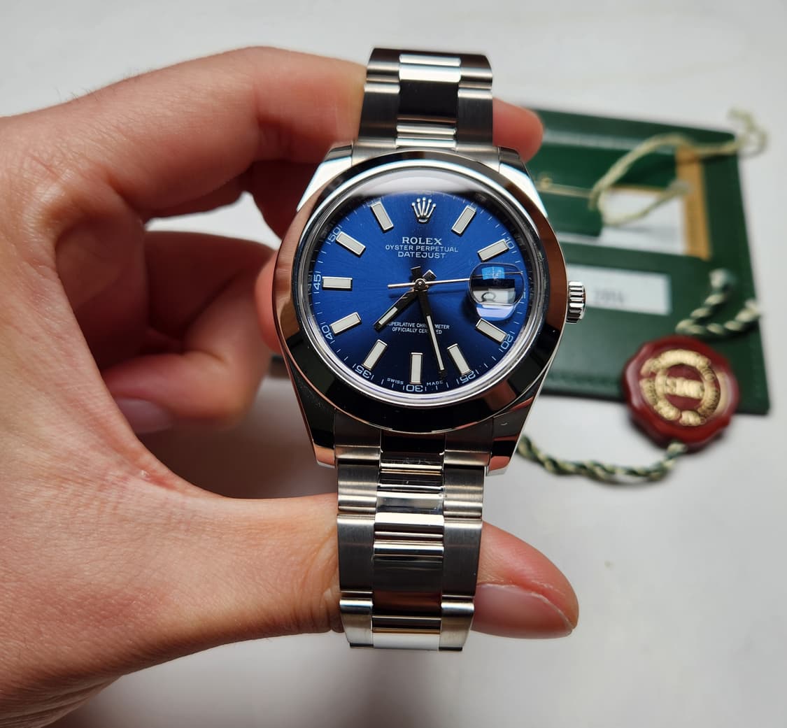 롤렉스 데이저스트 오이스터 퍼페츄얼 116300 청판 41mm 풀셋 상품이미지3