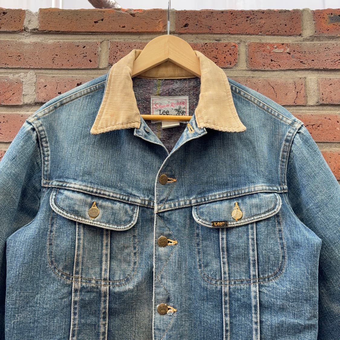70s USA 리 Lee 스톰라이더 220 데님 자켓 상품이미지4
