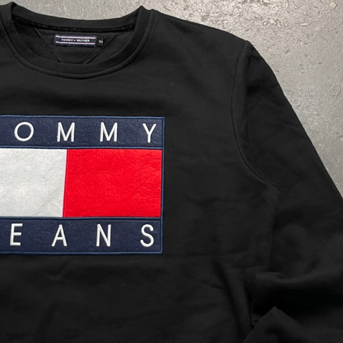 95 타미힐피거 빅로고 맨투맨 상품이미지2