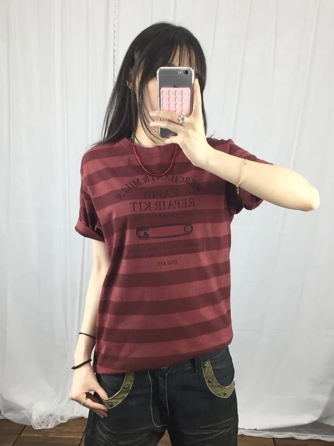 UNIQLO UT Merchant Mills Stripe Tee 상품이미지1