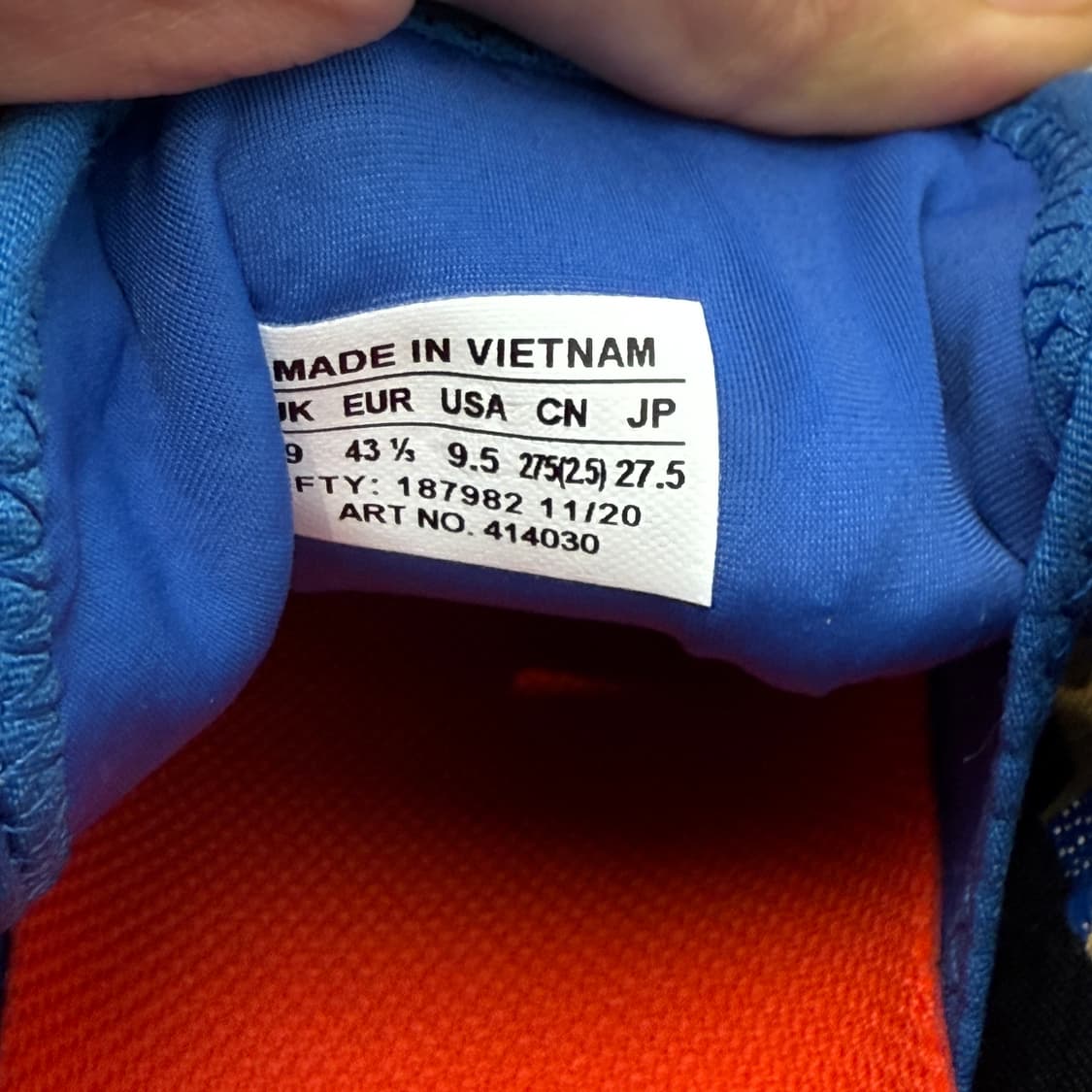 살로몬 센스 4 프로 트레일 러닝화 블루 275 상품이미지8