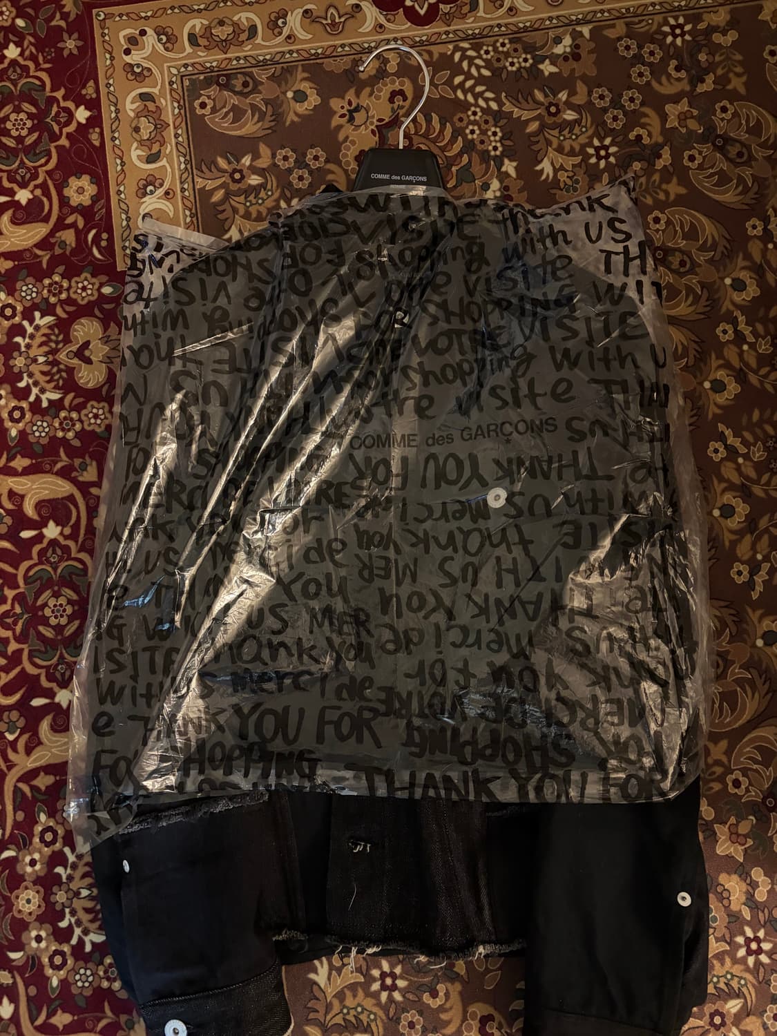 22aw 꼼데가르송 옴므 데님트러커자켓 상품이미지3