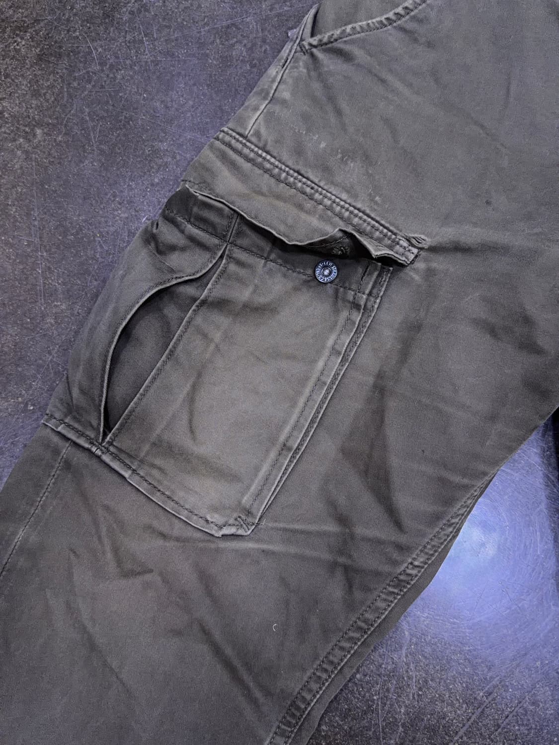 리바이스 511 스키니 슬림핏 빈티지 워싱 어드저스트 카고팬츠 36 상품이미지5