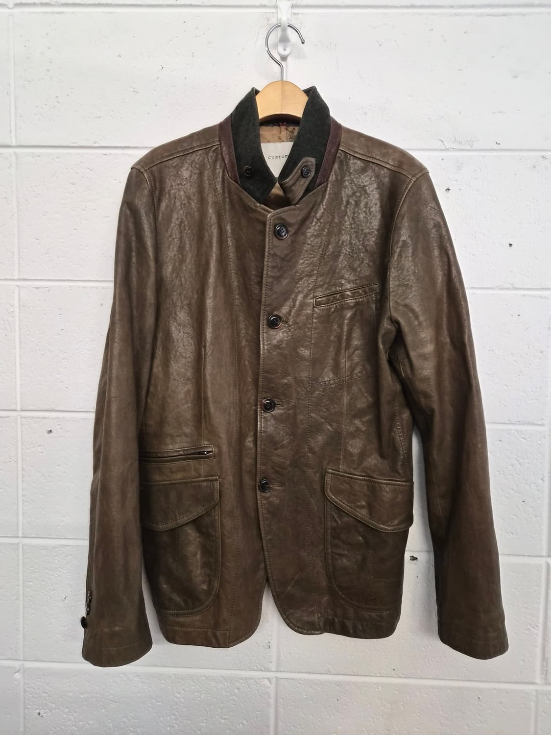 95) 커스텀 멜로우 양가죽 자켓 팝니다 상품이미지1