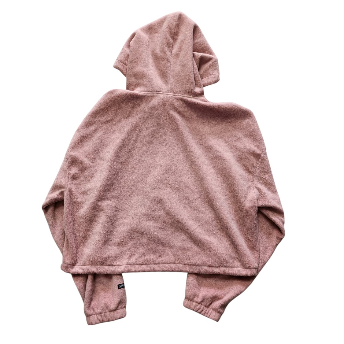 스컬프터 크롭 후리스 후드티 상품이미지3