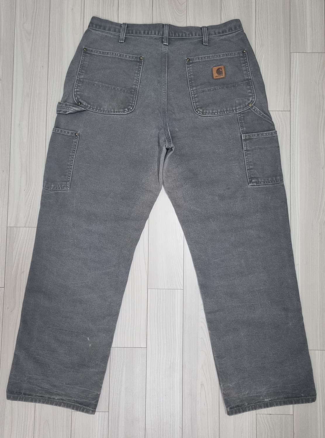 칼하트 더블니 카펜터 팬츠 B136 GVL 33X30 상품이미지2