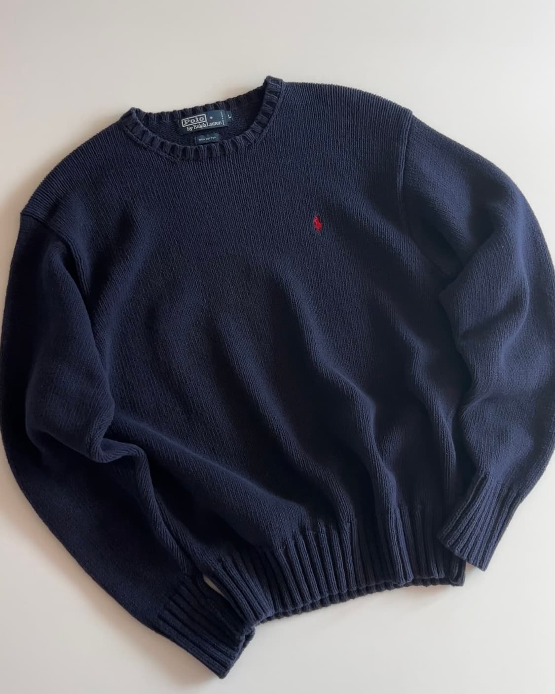 폴로 랄프로렌 라운드넥 니트 L 상품이미지3