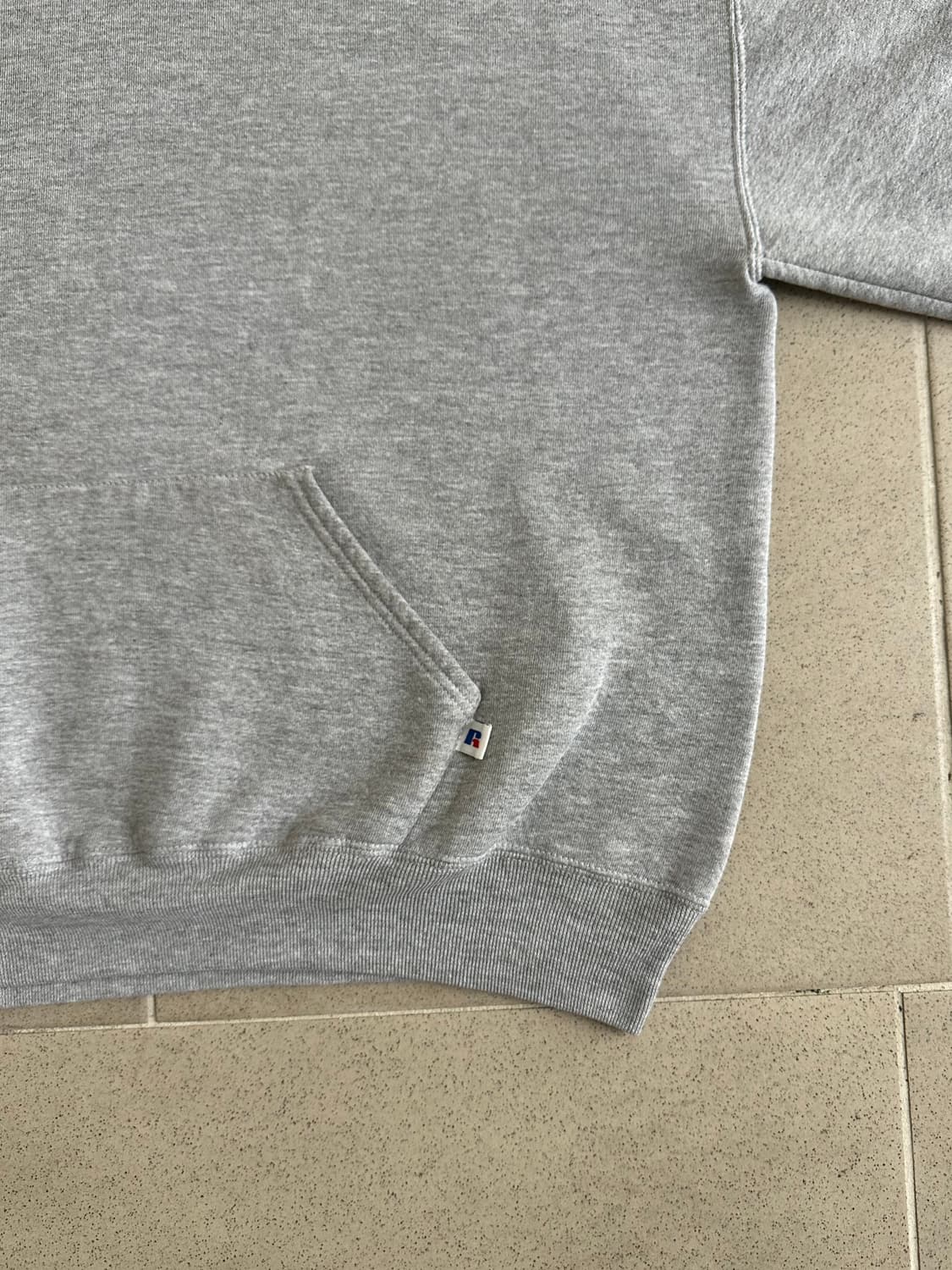 90s 빈티지 러셀 후드 그레이 XL USA 상품이미지3