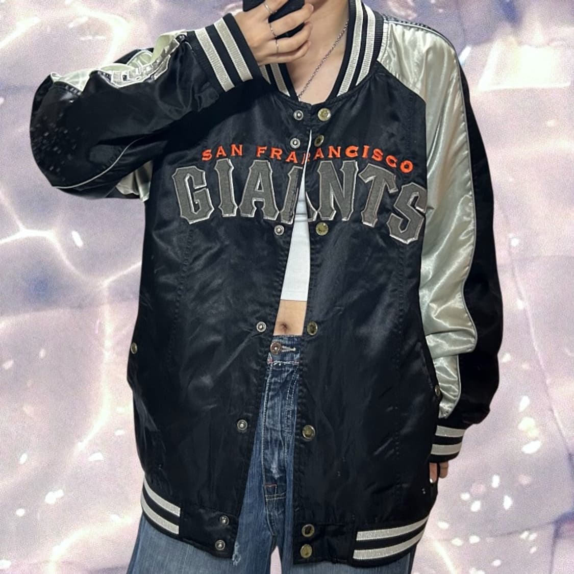 MLB 샌프란시스코 자이언츠 스타디움 바시티 자켓 점퍼 야구잠바 105 상품이미지2