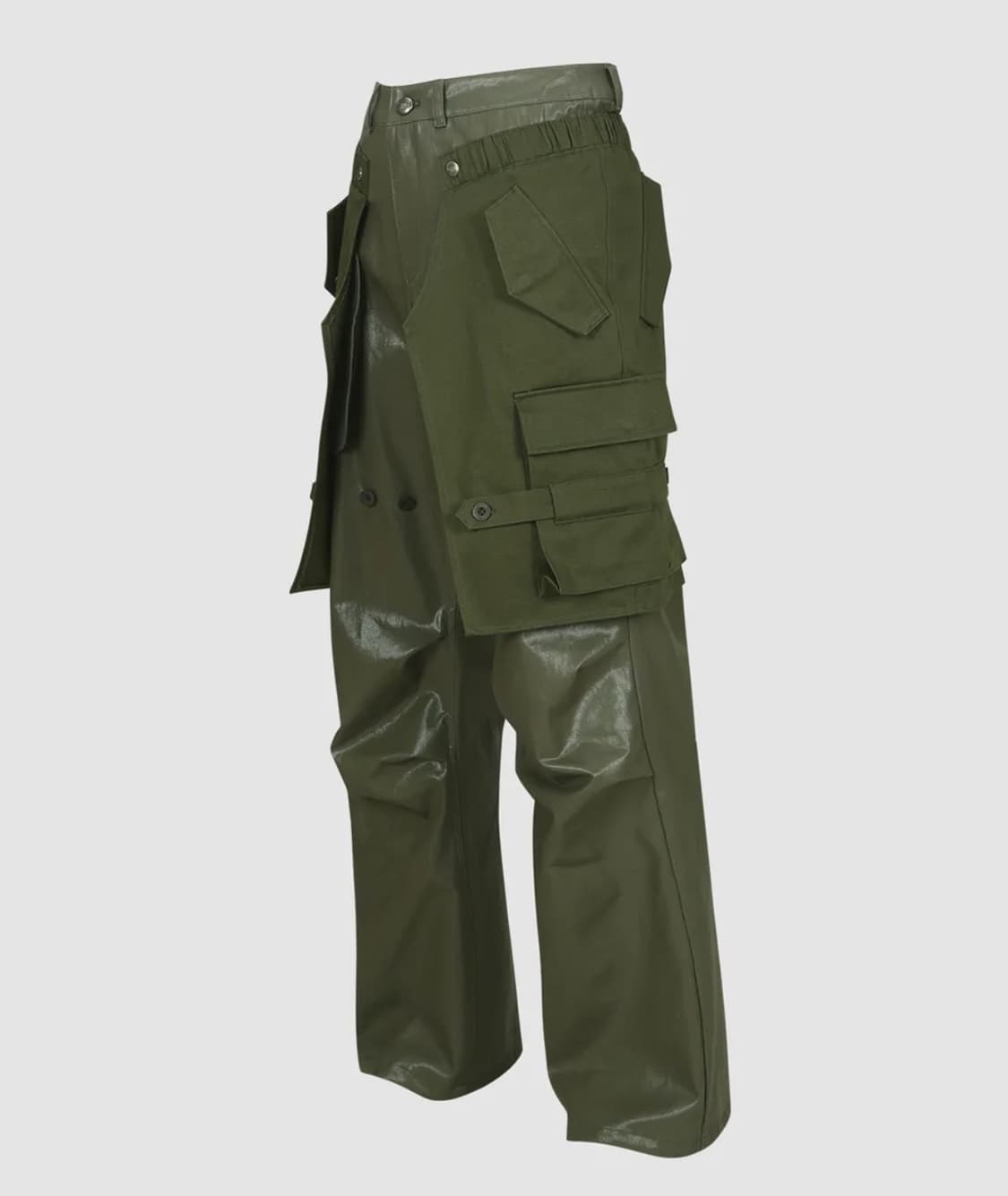 앤더슨벨 랩터 레이어드 카고팬츠 카키 상품이미지3