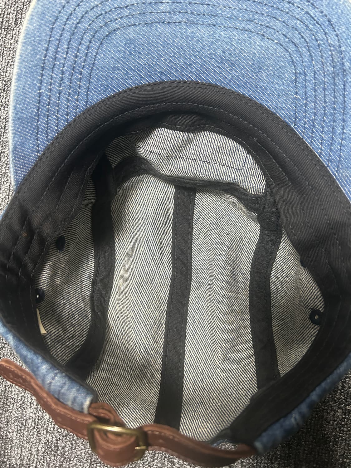 슈프림 데님 캠프캡 상품이미지6